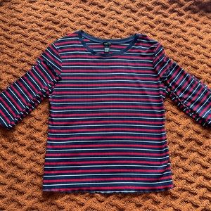 rue21 striped longsleeve top